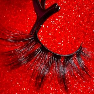 Spiky Tapered False Lashes Black Extra Large
